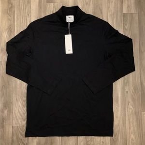 Y-3 Classic Mock Neck Shirt Men’s Size Medium Deadstock NWT